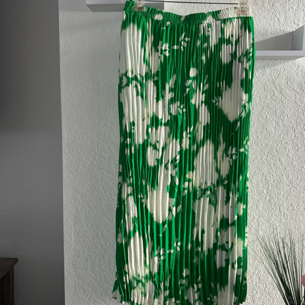 🌴 Simply Vera Vera Wand Maxi Pleated Skirt Size XL